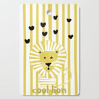 Cool lion Cutting Board Gallery Image 1