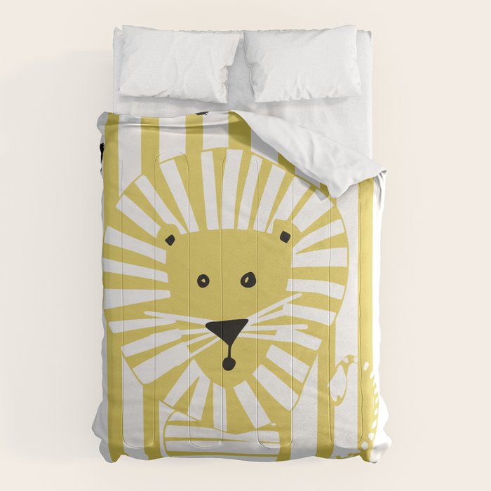 Cool lion Comforter Gallery Image 6
