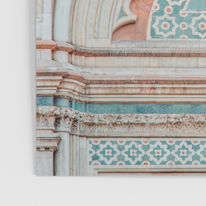 Il Duomo Marble Pattern 2 - Florence Italy Architecture, Travel Photography Poster Gallery Image 3