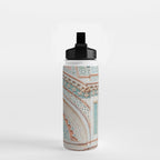 Il Duomo Marble Pattern 2 - Florence Italy Architecture, Travel Photography Water Bottle Gallery Image 2