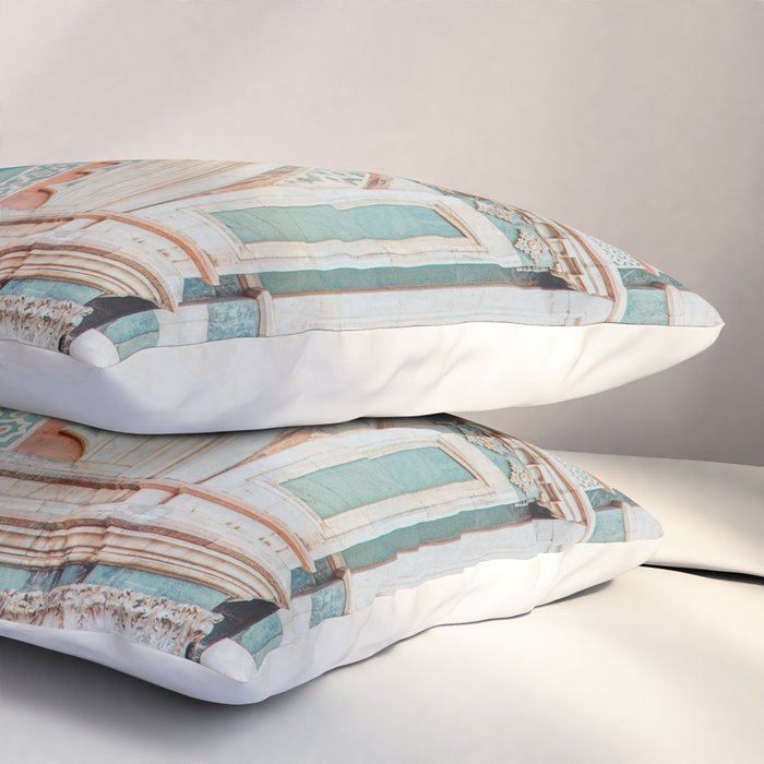Il Duomo Marble Pattern 2 - Florence Italy Architecture, Travel Photography Pillow Sham Gallery Image 3