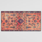 Kashan Central Persian Silk Rug Print Desk Mat Gallery Image 3