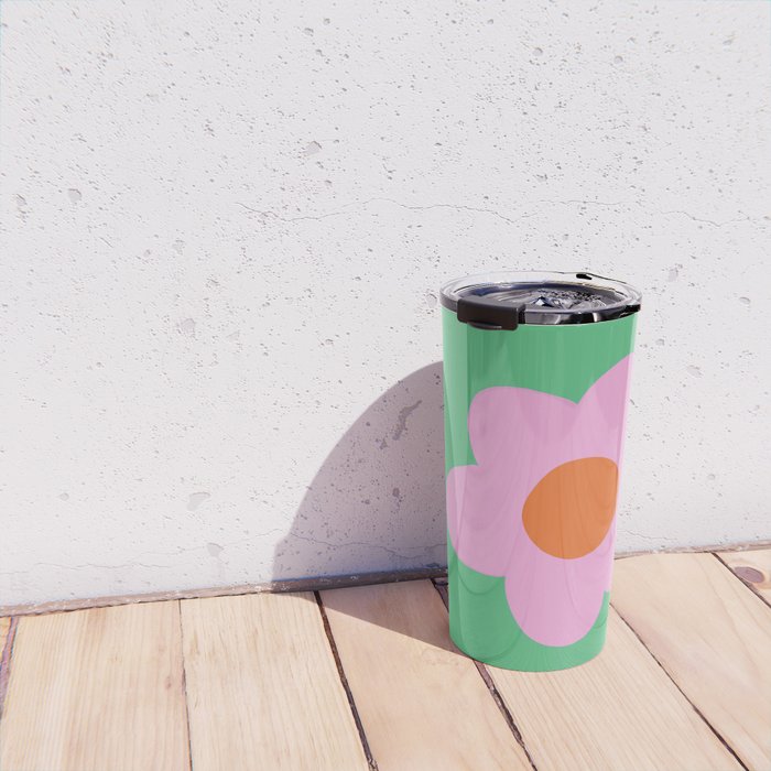 Flower #1 Travel Mug Gallery Image 4