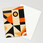 Happy Geometric Abstraction Stationery Card Gallery Image 2