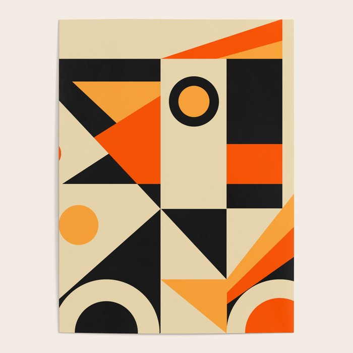 Happy Geometric Abstraction Poster Gallery Image 4