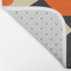 Happy Geometric Abstraction Bath Mat Gallery Image 2