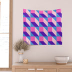 Geometric 01A Wall Tapestry Gallery Image 2