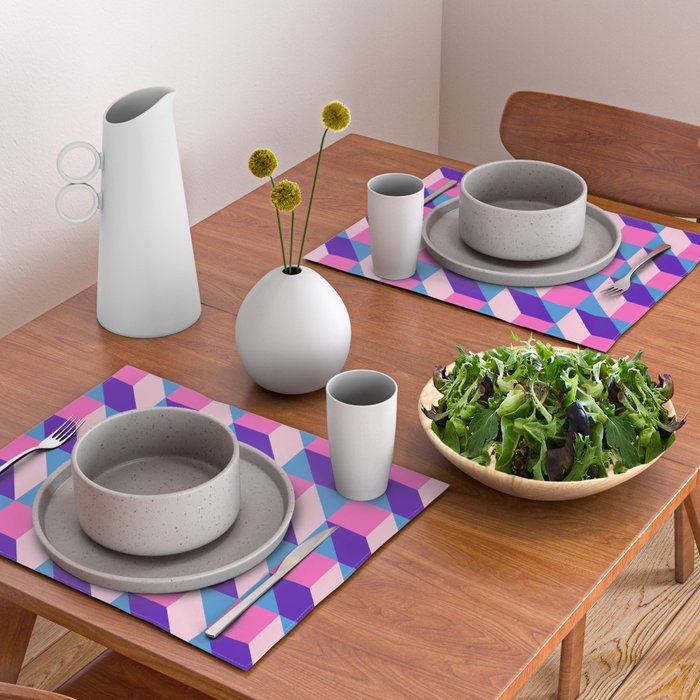 Geometric 01A Placemat Gallery Image 2