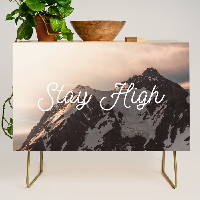 Stay High - Mt Shuksan Credenza Gallery Image 1