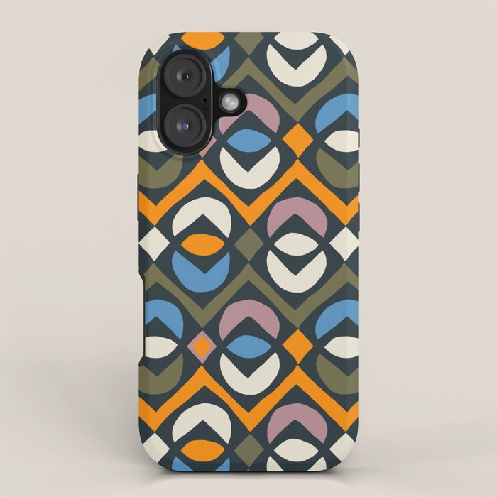 Simple Hand-cut Pattern #2 iPhone Case Gallery Image 1