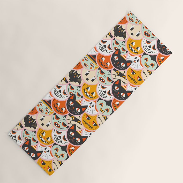 Monster Mash-Up Yoga Mat Gallery Image 1