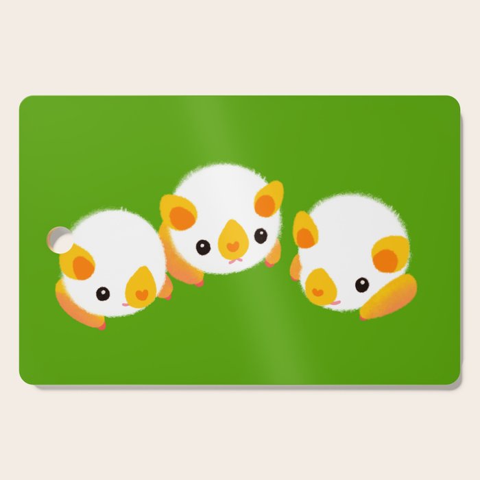 Honduran white bat (Flying mochi) Cutting Board Gallery Image 1