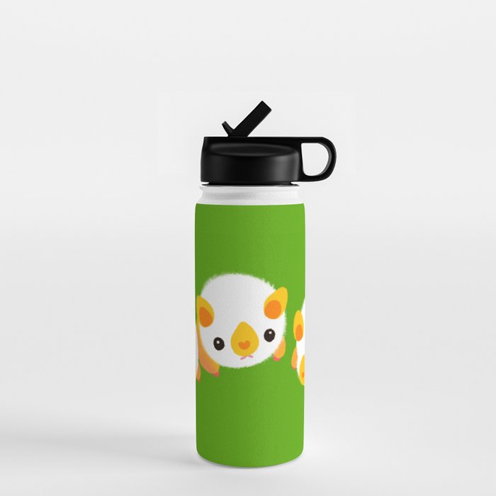 Honduran white bat (Flying mochi) Water Bottle Gallery Image 1