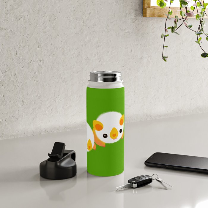Honduran white bat (Flying mochi) Water Bottle Gallery Image 4