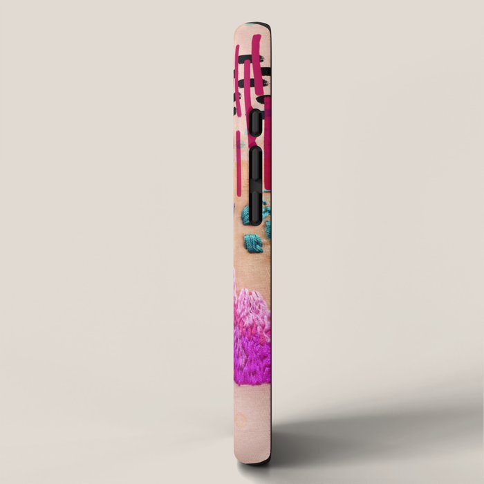 abstract embroidery iPhone Case Gallery Image 2