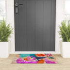 abstract embroidery Welcome Mat Gallery Image 3