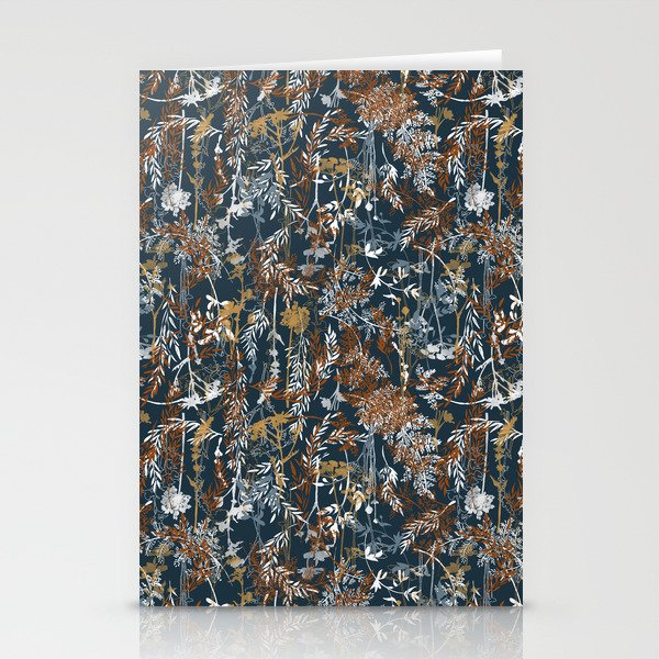 Abstract Forest Night A Stationery Card Gallery Image 2