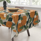 Orange Bouquet Tablecloth Gallery Image 3