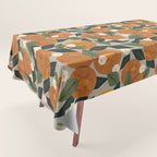 Orange Bouquet Tablecloth Gallery Image 1
