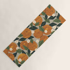 Orange Bouquet Yoga Mat Gallery Image 1