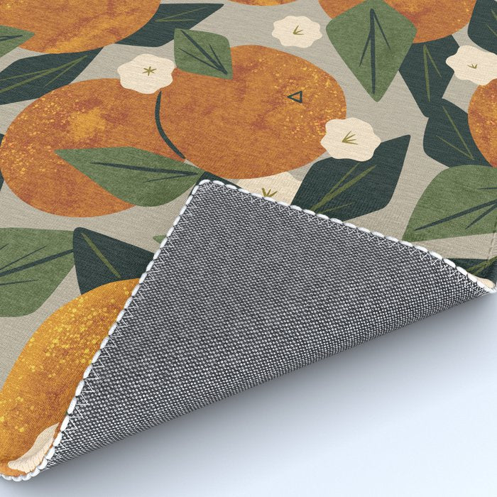 Orange Bouquet Rug Gallery Image 4