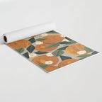 Orange Bouquet Yoga Mat Gallery Image 2