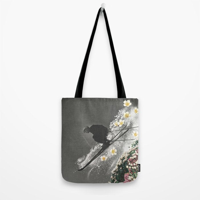 Spring Skiing Tote Bag Gallery Image 2