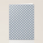 Vintage Stars XV Grey Blue Stationery Card Gallery Image 2