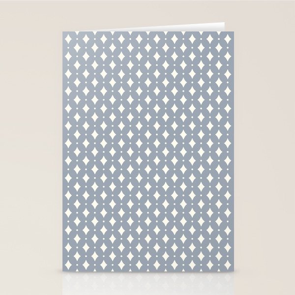 Vintage Stars XV Grey Blue Stationery Card Gallery Image 2