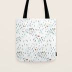 Alpine Ski Slopes Tote Bag Gallery Image 1