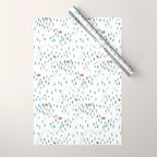 Alpine Ski Slopes Wrapping Paper Gallery Image 1