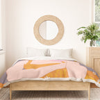Woman Smoking Daisy Flowers Duvet Cover Gallery Image 3