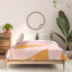 Woman Smoking Daisy Flowers Comforter Gallery Image 3
