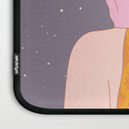 Woman Smoking Daisy Flowers Laptop Sleeve Gallery Image 3