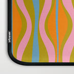 Retro Hourglass Abstract Groovy Colorful Eclectic Pattern Laptop Sleeve Gallery Image 3