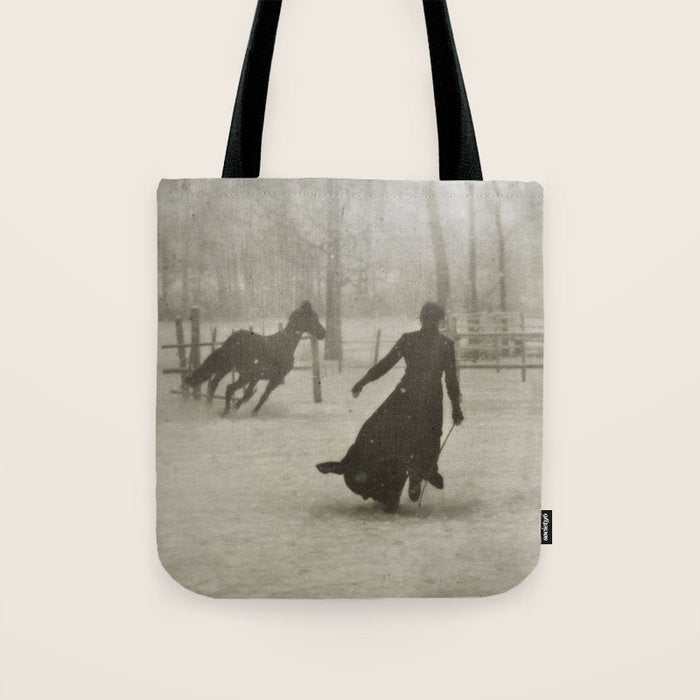 The Horse Trainer By Felix Thiollier 1899 Tote Bag Gallery Image 1