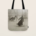 The Horse Trainer By Felix Thiollier 1899 Tote Bag Gallery Image 1