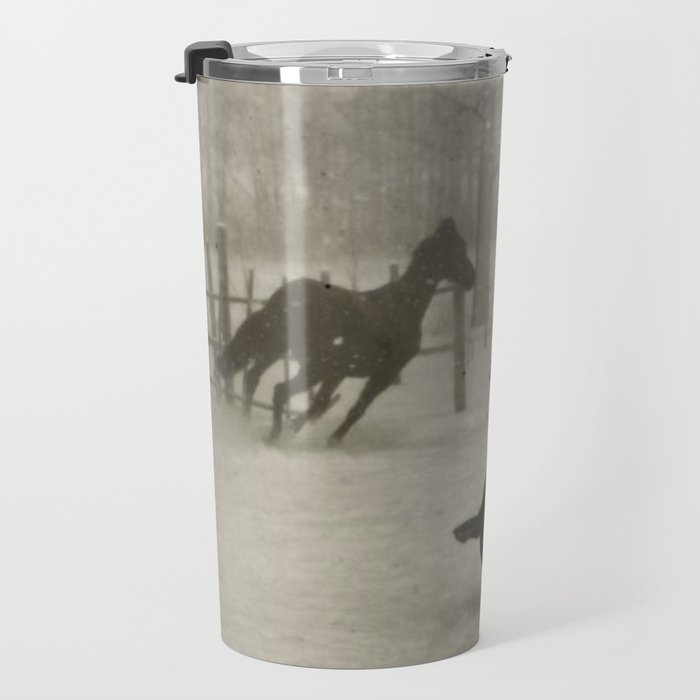 The Horse Trainer By Felix Thiollier 1899 Travel Mug Gallery Image 3
