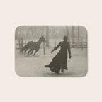 The Horse Trainer By Felix Thiollier 1899 Bath Mat Gallery Image 1
