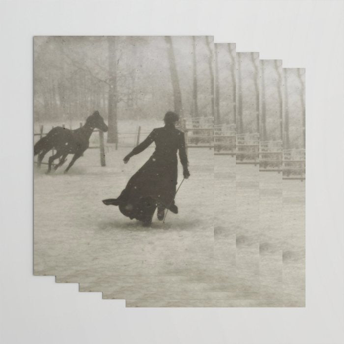 The Horse Trainer By Felix Thiollier 1899 Wrapping Paper Gallery Image 3