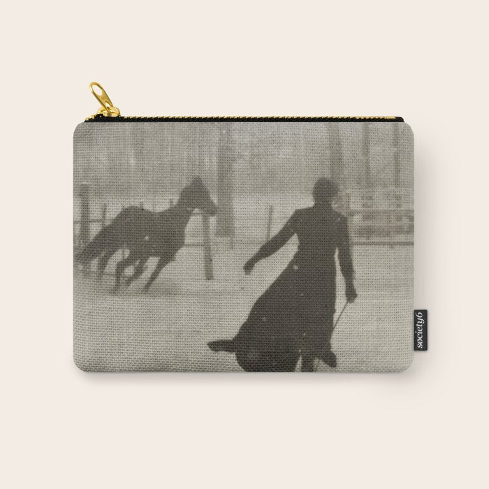 The Horse Trainer By Felix Thiollier 1899 Carry All Pouch Gallery Image 1