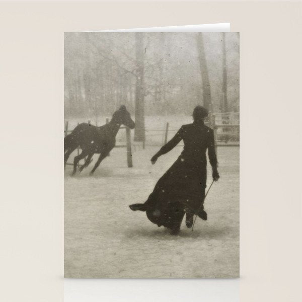 The Horse Trainer By Felix Thiollier 1899 Stationery Card Gallery Image 1