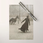 The Horse Trainer By Felix Thiollier 1899 Wrapping Paper Gallery Image 1