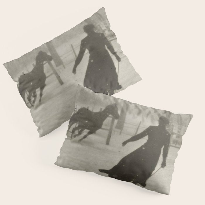 The Horse Trainer By Felix Thiollier 1899 Pillow Sham Gallery Image 1