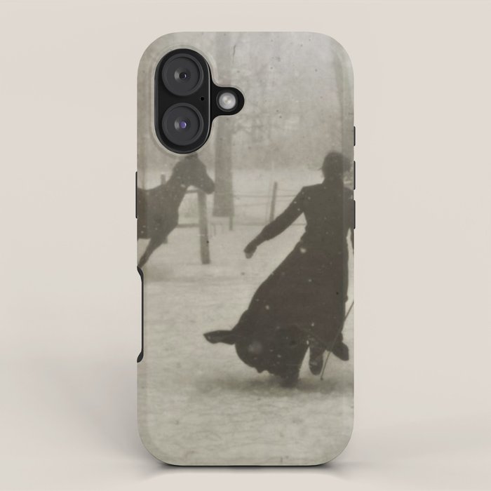 The Horse Trainer By Felix Thiollier 1899 iPhone Case Gallery Image 1