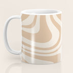 Abstract Wavy Stripes LII Coffee Mug Gallery Image 3