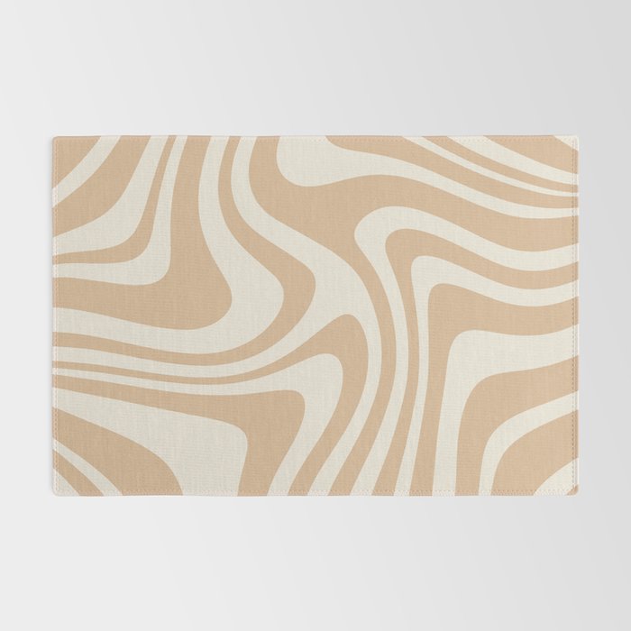 Abstract Wavy Stripes LII Rug Gallery Image 2