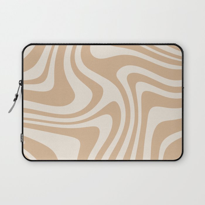 Abstract Wavy Stripes LII Laptop Sleeve Gallery Image 1