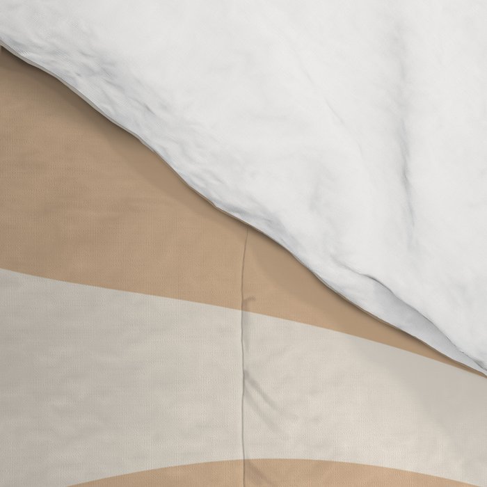 Abstract Wavy Stripes LII Comforter Gallery Image 4