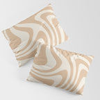 Abstract Wavy Stripes LII Pillow Sham Gallery Image 3